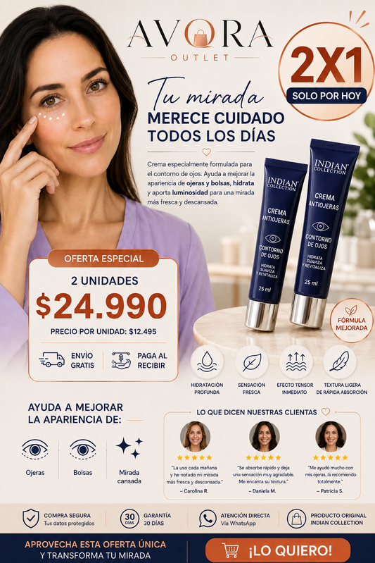 CREMA ANTIOJERAS INDIAN COLLECTION 25ML