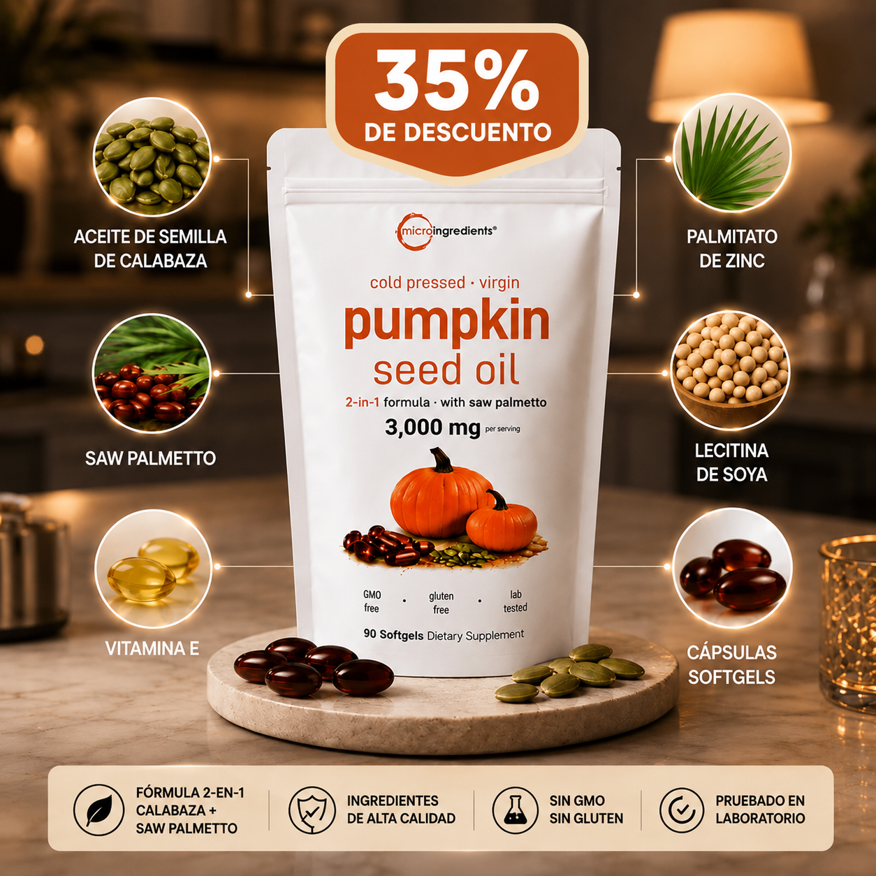 Pumpkin Vital - Nutrición para tu bienestar