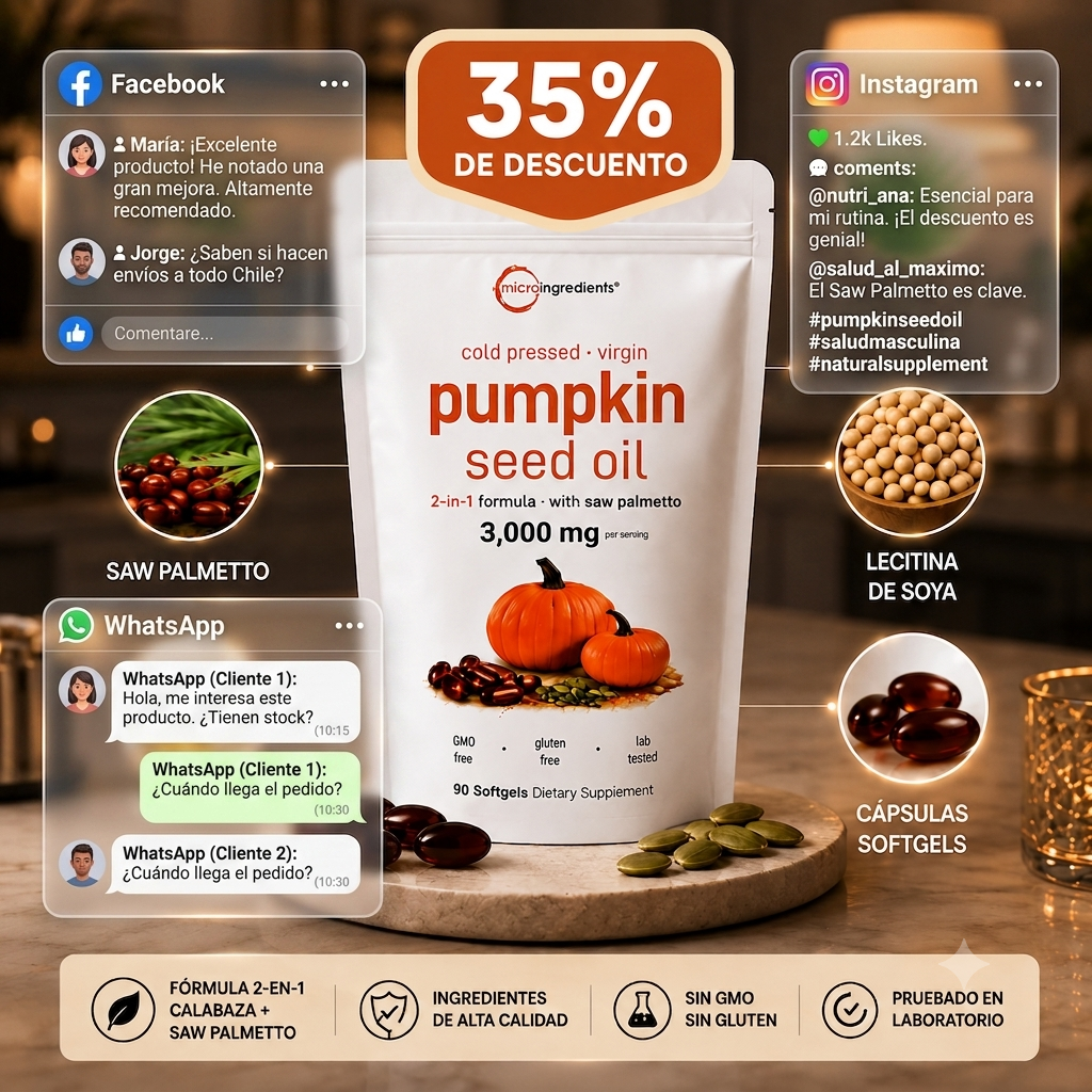 Pumpkin Vital - Nutrición para tu bienestar