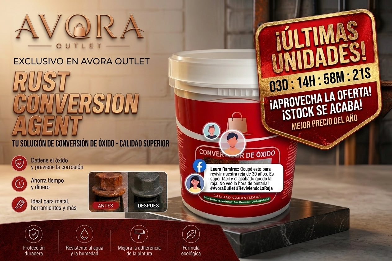 Convertidor Óxido Anticorrosivo 1KG