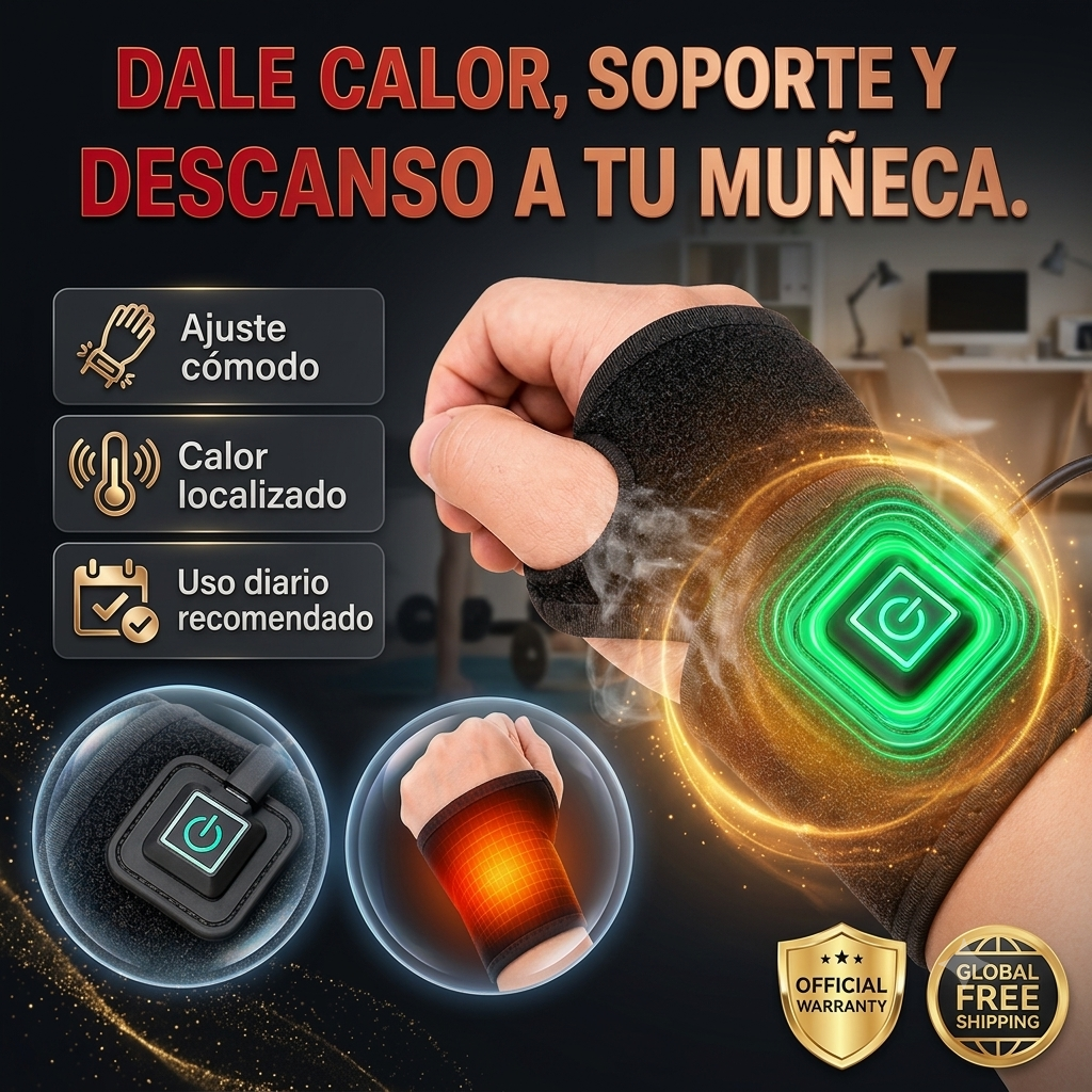 Muñequera Guante Térmico Tunel Carpiano