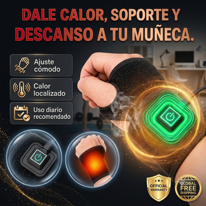 Muñequera Guante Térmico Tunel Carpiano