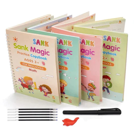 Set Cuaderno Magic Caligrafia Montessori